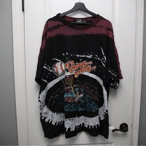 Vintage AOP Going Going Gone Baseball Shirt